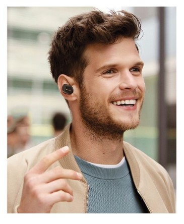 소니  이어폰 착용