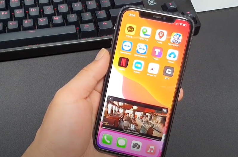 PIP 기능 사이즈조절