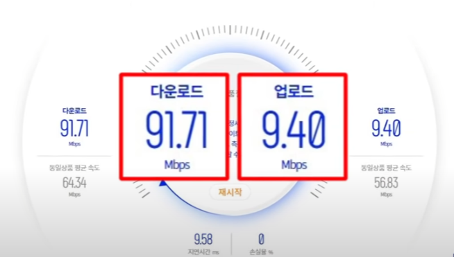 인터넷 속도 느릴때